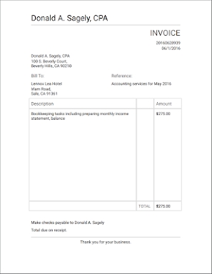 Simple Invoicing - Easy Mobile Invoices Free screenshots