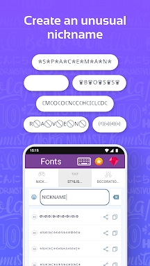 Fonts: Stylish Text Cool Fonts screenshots