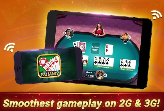 Rummy Gold (With Fast Rummy) -13 Card Indian Rummy screenshots