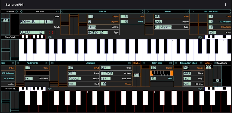 FM Synthesizer [SynprezFM II] screenshots