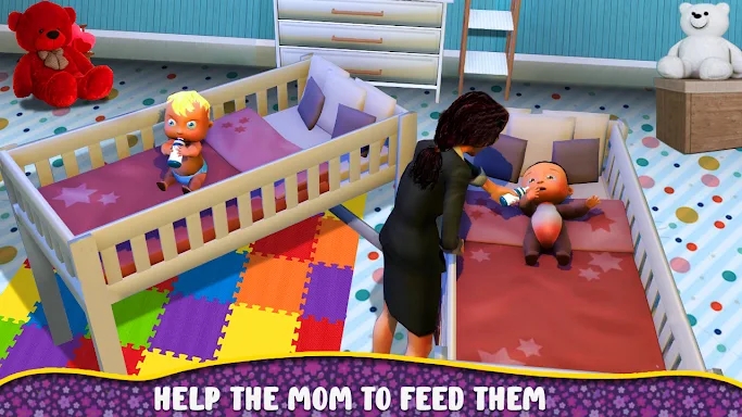 Twins Baby Daycare: Baby Care screenshots