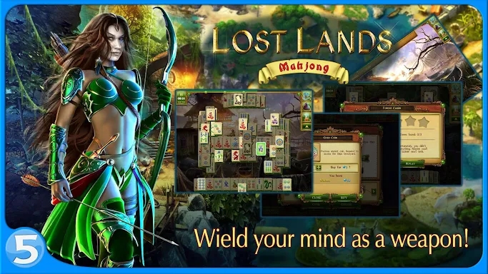 Lost Lands: Mahjong screenshots