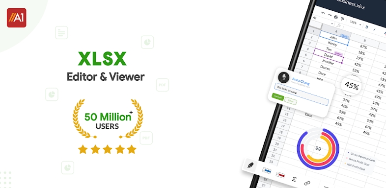 XLSX Viewer: XLS Reader screenshots