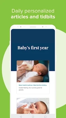 Ovia Parenting & Baby Tracker screenshots