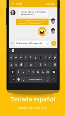 Spanish Language - GO Keyboard screenshots