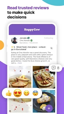 HappyCow - Find Vegan Food screenshots