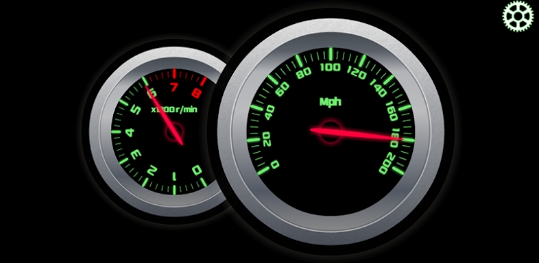 RPM and Speed Tachometer screenshots