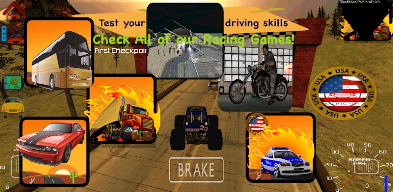 Truck Racing Simulator Free 3D screenshots