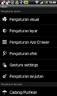 GO LauncherEX Bahasa Indonesia screenshots