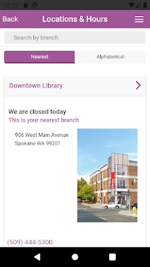 Spokane Public Library screenshots