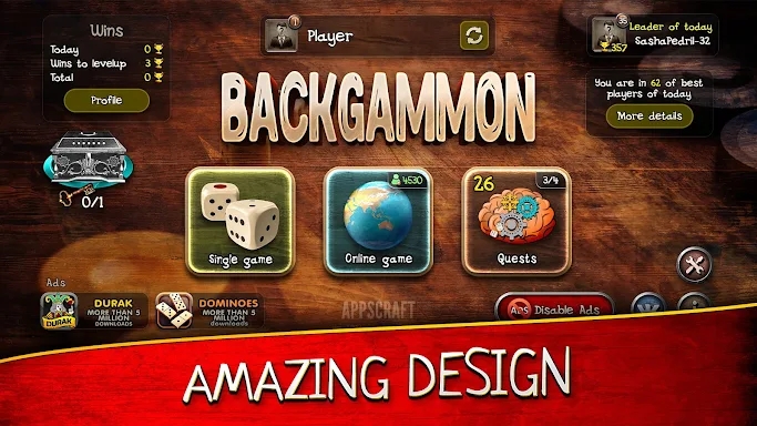 Backgammon screenshots