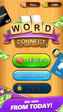 Word Connect - Lucky Puzzle Game to Big Win screenshots