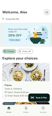 Thrive: Workday Food Ordering screenshots