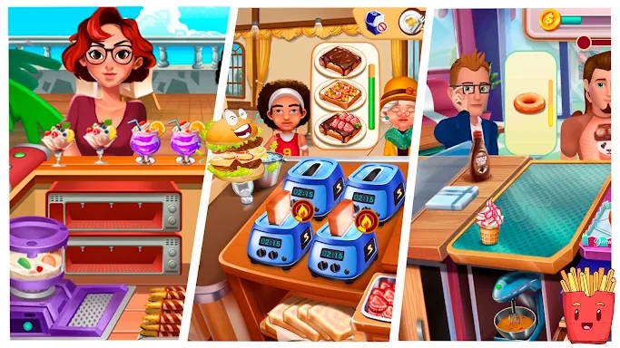 Madness Cooking Burger Games screenshots