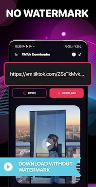 Downloader for TikTok Video screenshots