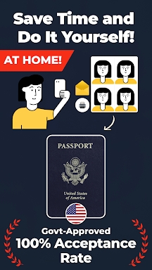 Passport Photo - 2x2 in Size screenshots