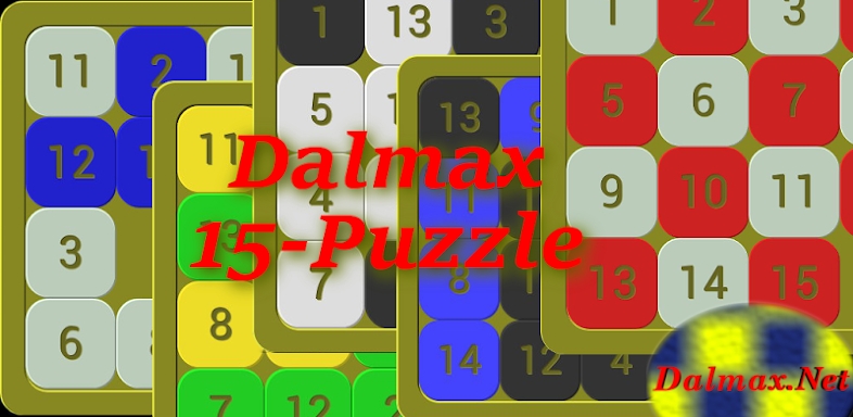 15 Puzzle Game (by Dalmax) screenshots