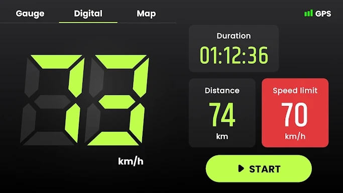 Speedometer: GPS Speedometer screenshots