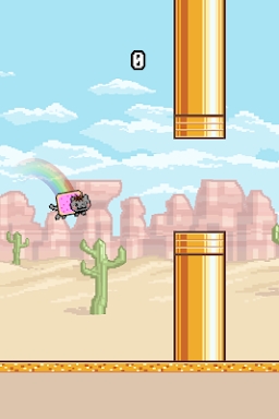 Flappy Nyan: flying cat wings screenshots