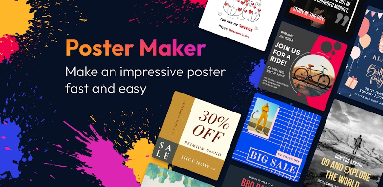 Poster Maker - Flyer Creator screenshots