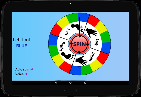 4-color automatic spinner screenshots