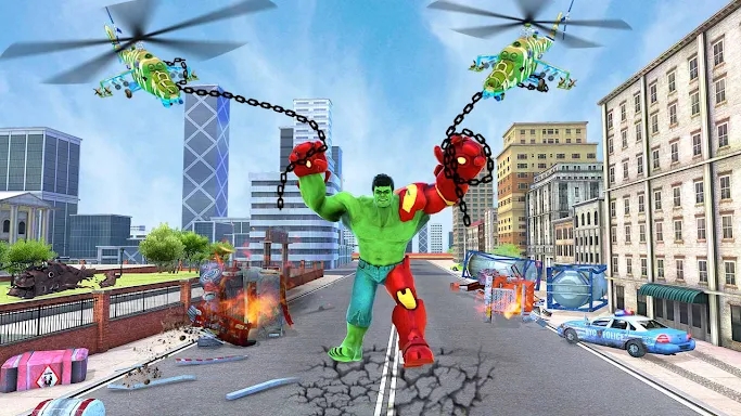 Monster Superhero City Battles screenshots
