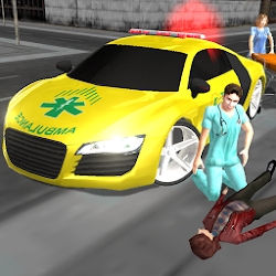 Crazy Driver Ambulance Duty 3D