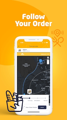 TipTop Iraq Delivery App screenshots