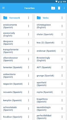 Spanish Complete Dictionary screenshots
