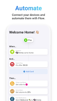 Homey — A better smart home screenshots