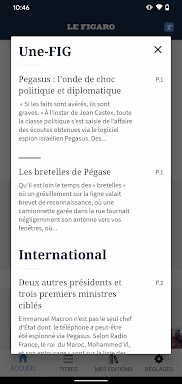 Kiosque Figaro : Journal et Ma screenshots