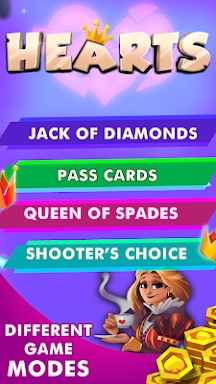 Hearts - Offline Card Games screenshots