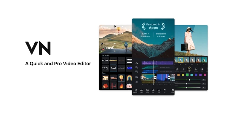 VN - Video Editor & Maker screenshots