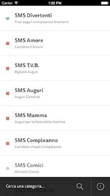 Sms Pronti e Frasi d'Amore screenshots