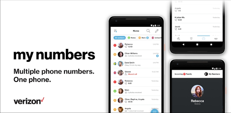Verizon My Numbers screenshots