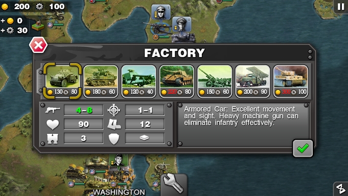 Glory of Generals -World War 2 screenshots