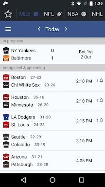 Sports Alerts - live scores screenshots