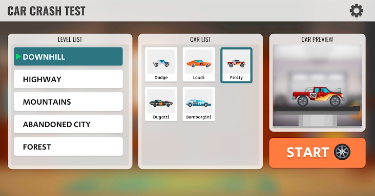 Car Crash Test screenshots