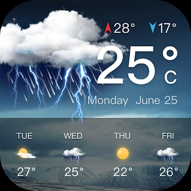 Weather app - Radar & Widget screenshots