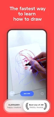 Sketchar: Learn to Draw screenshots