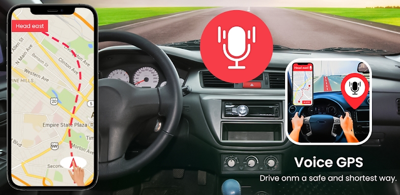 Voice GPS Driving Directions screenshots