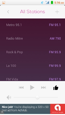 All Argentina FM Radios Free screenshots