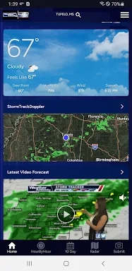 WTVA Weather screenshots