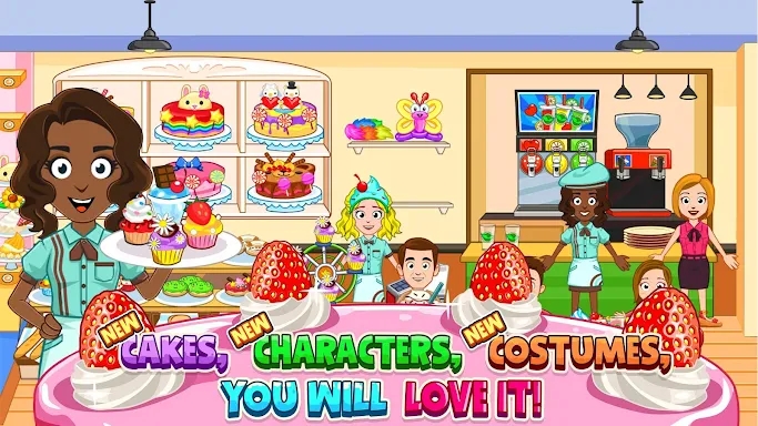 My Town: Bakery - Cook game screenshots