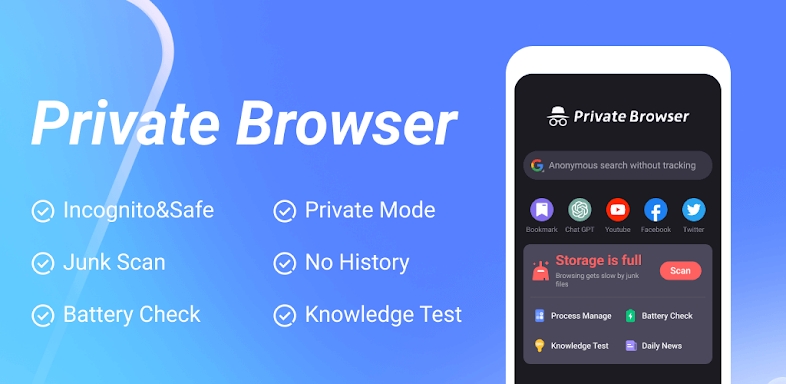 Private Browser-Incognito&Safe screenshots