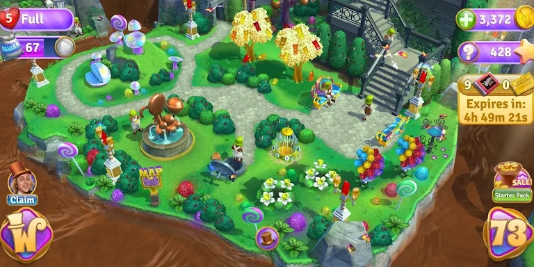 Wonka's World of Candy Match 3 screenshots