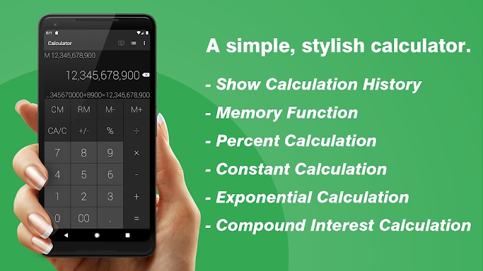 Calculator - Floating Widget screenshots