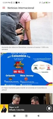 WRadio Colombia screenshots