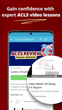 ACLS Mastery Test Practice screenshots
