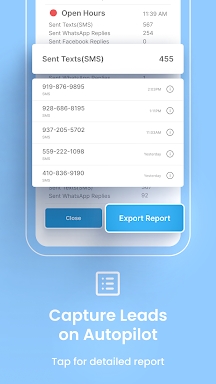 Keyword-based SMS Auto Reply screenshots